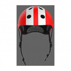 Casco Infantil Moltó Blanco Rojo 48-53 cm