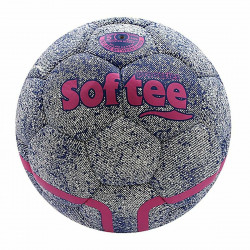 Balón de Fútbol DENIM Softee 80663 Rosa Sintético (5)