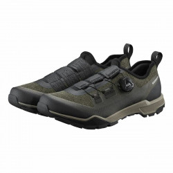 Zapatillas de ciclismo Shimano Ex7 Verde oscuro