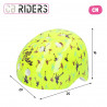 Casco de Ciclismo para Niños Colorbaby Neon Cali Vibes Amarillo (4 Unidades)