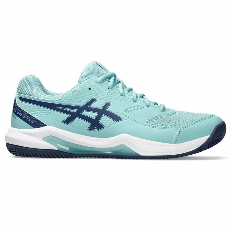 Zapatillas de Padel para Adultos Asics Gel-Dedicate 8 Turquesa Azul claro