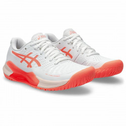 Zapatillas de Tenis para Mujer Asics Gel-Challenger 14 Blanco Naranja