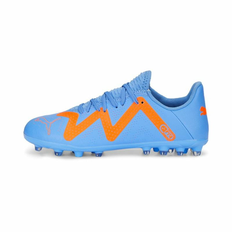 Botas de Fútbol para Niños Puma Future Play Mg Glimmer Azul Hombre