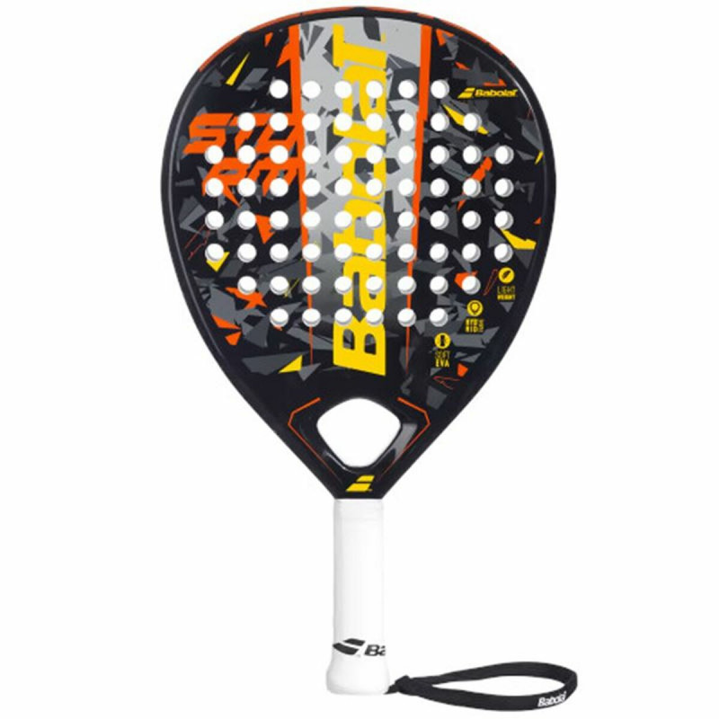 Pala de Pádel Babolat Storm Multicolor Negro/Naranja