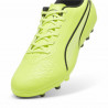 Botas de Fútbol Multitaco para Adultos Puma King Match MG Amarillo Negro