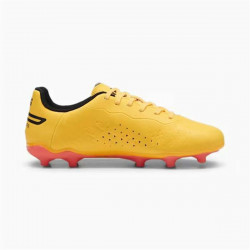 Botas de Fútbol para Niños Puma King Matc FG/AG Amarillo Naranja