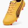 Botas de Fútbol para Niños Puma King Matc FG/AG Amarillo Naranja