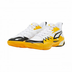 Zapatillas de Baloncesto para Adultos Puma Genetics Amarillo