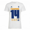 Camiseta de Fútbol de Manga Corta Hombre Adidas Real Madrid Champions 2022