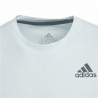 Camiseta de Manga Corta Infantil Adidas Club Tennis 3 bandas Blanco