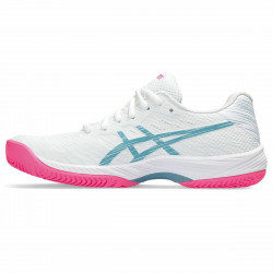 Zapatillas de Padel para Adultos Asics Gel-Game 9 Mujer Blanco