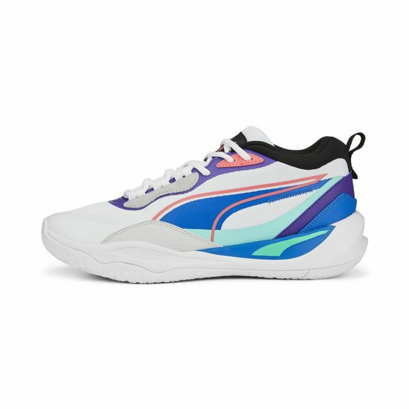 Zapatillas de Baloncesto para Adultos Puma Playmaker Pro Blanco