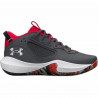 Zapatillas de Baloncesto para Adultos Under Armour Gs Lockdown Gris