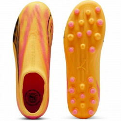 Botas de Fútbol para Niños Puma ULTRA MATCH L MG Naranja