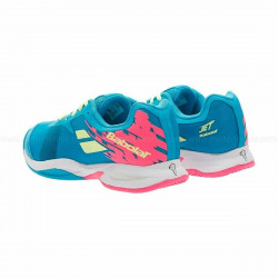 Zapatillas de Padel para Niños Babolat Jet Clay Azul cielo Unisex