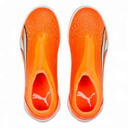 Botas de Fútbol para Niños Puma Ultra Match Ll It + Naranja