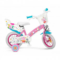 Bicicleta Infantil Peppa Pig 12" Rosa