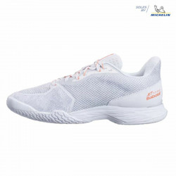 Zapatillas de Padel para Adultos Babolat Jet Tere Clay 42832 Blanco