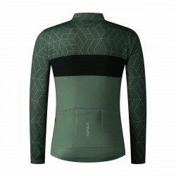 Chaqueta Deportiva para Hombre Shimano Vertex Printed Verde