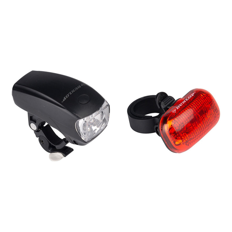 Set de Luces para Bicicleta Dunlop Negro