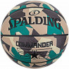 Balón de Baloncesto Commander Poly Spalding 84589Z Marrón Piel Sintético 7