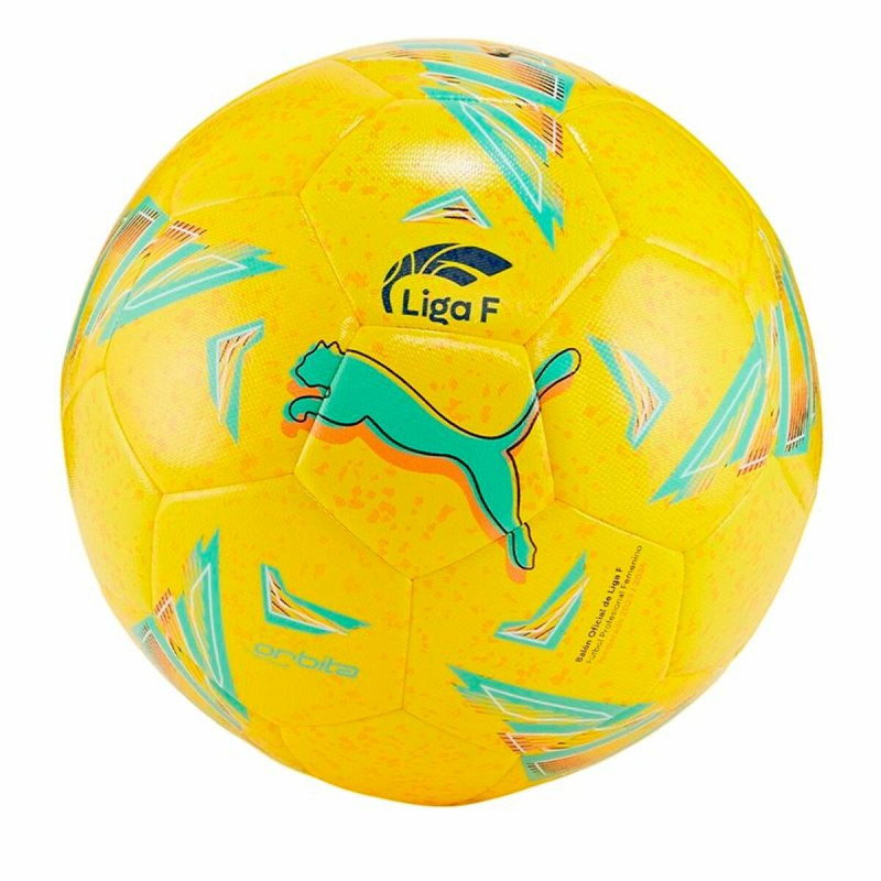 Balón de Fútbol Puma Orbita Liga F Amarillo Talla 5