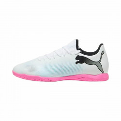 Zapatillas de Fútbol Sala para Adultos Puma Future 7 Play Blanco