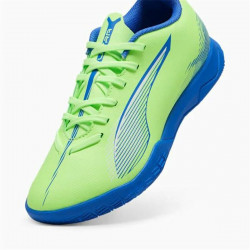 Zapatillas de Fútbol Sala para Niños Puma Ultra 5 Play It Verde