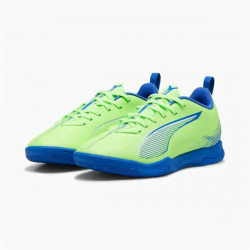 Zapatillas de Fútbol Sala para Niños Puma Ultra 5 Play It Verde