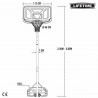 Canasta de Baloncesto Colorbaby