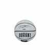 Balón de Baloncesto Wilson Player Icon Mini Durant Blanco (Talla 3)