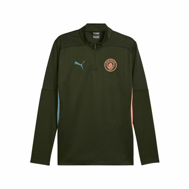 Sudadera de Entrenamiento para Adultos Puma Manchester City 24/25 Training Oliva