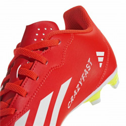 Botas de Fútbol para Niños Adidas X Crazyfast Club Fxg Rojo