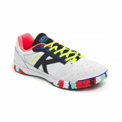 Zapatillas de Fútbol Sala para Adultos Kelme Elite Blanco Negro