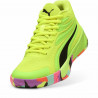Zapatillas de Baloncesto para Adultos Puma Court Pro Marble Amarillo