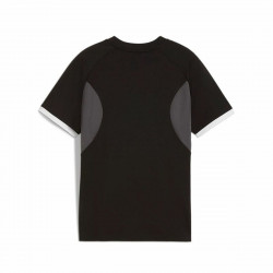 Camiseta de Fútbol de Manga Corta para Niños Puma Individualliga Negro