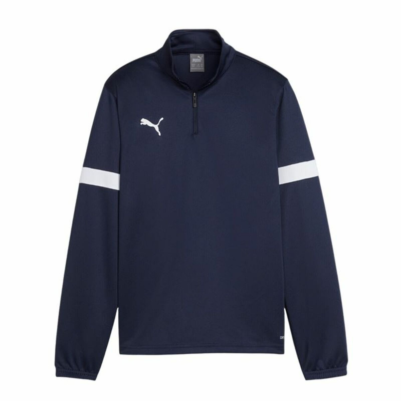 Sudadera Infantil Puma individualRISE 1/4 Z Navy
