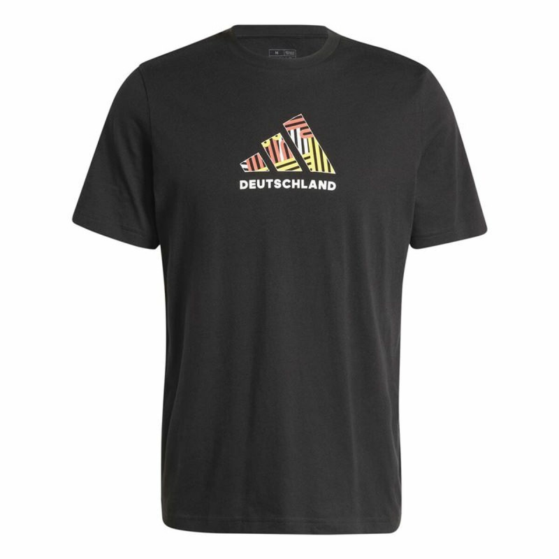 Camiseta de Fútbol de Manga Corta Hombre Adidas Football Germany Fan Graphic (XL)