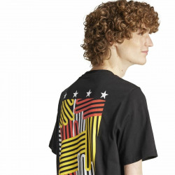Camiseta de Fútbol de Manga Corta Hombre Adidas Football Germany Fan Graphic (XL)
