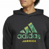 Sudadera con Capucha Hombre Adidas Jamaica Seasonal Doubleknit Negro