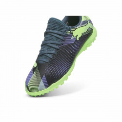 Botas de Fútbol para Niños Puma Future 7 Play Tt Morado Verde