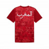 Camiseta de Fútbol de Manga Corta Hombre Puma Marruecos Prematch Ss Rojo