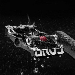 Pedales Rockbros 37213071001 Negro Plateado