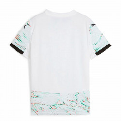 Camiseta de Fútbol de Manga Corta para Niños Puma Portugal Away Repl Blanco