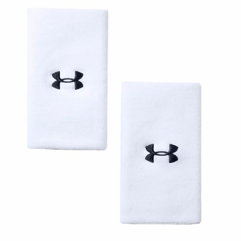 Muñequeras Under Armour 6'' Performance Blanco